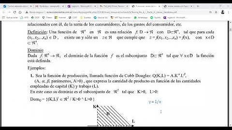 Funciones de Varias Variables  Introducción
