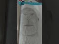 Thanos drawing