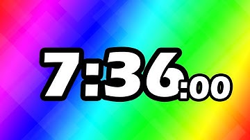 7 Minutes and 36 Second TIMER Countdown
