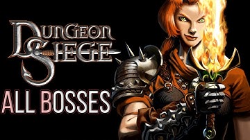 Dungeon Siege – All Bosses Walkthrough Gameplay | No Commentary | 2K 60FPS Longplay