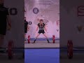 World Junior Record Deadlift Equipped with 175 kg by Mariia Polianska UKR in 47 kg class