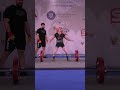 World Junior Record Deadlift Equipped with 175 kg by Mariia Polianska UKR in 47 kg class