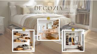 Smart Storage Decor Ideas | Hidden Space Solutions That Work