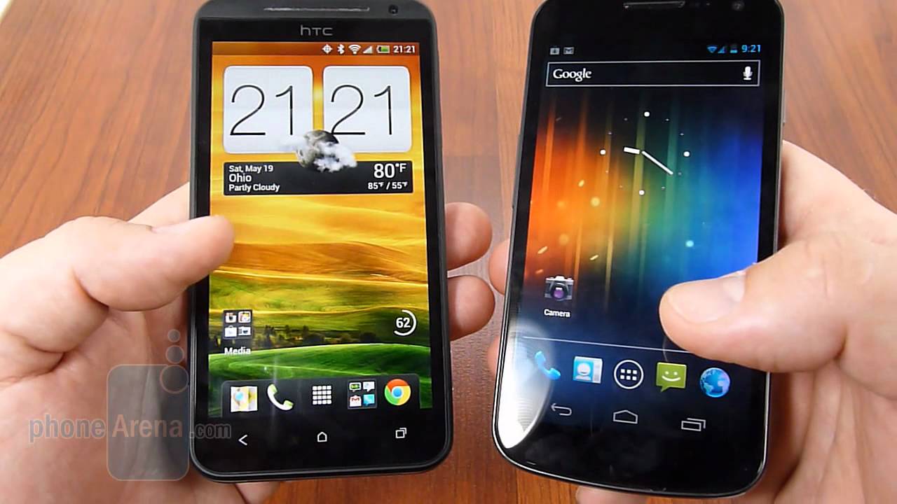HTC EVO 4G LTE vs Samsung Galaxy Nexus