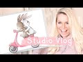 STUDIO VLOG 001 - My first Vlog & Drawing in Procreate