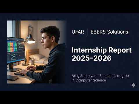 UFAR x EBERS Solutions Internship | Areg Sahakyan