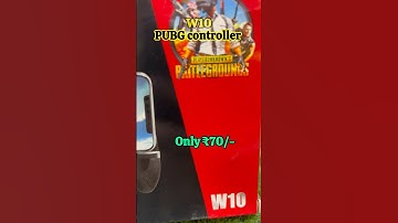 W10 PUBG CONTROLLER only ₹70/-❤️ #shorts #viralshorts #like