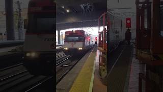 Cercanías Madrid C5 serie 446 doble hacia Móstoles-El Soto entrando en Atocha
