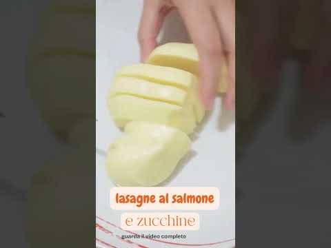 Lasagne Salmone e Zucchine Cremose | Primo Piatto Facile al Forno