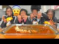 Must watch  eating the famous pepper soup with the longest nails in the world