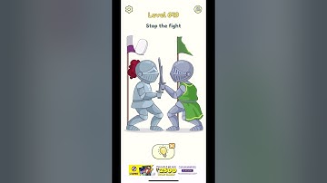 Dop2 level 649 Stop the fight #solve the gameplay #gaming #dop2