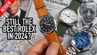 Still The Best Rolex In 2024? What Makes The Explorer Classy - Ft. Seiko Alpinist & Omega Seamasters