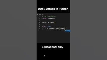 DDos attack in python