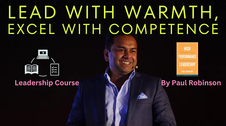 A NEW WAY TO LEAD - Free leadership training course by Paul Robinson