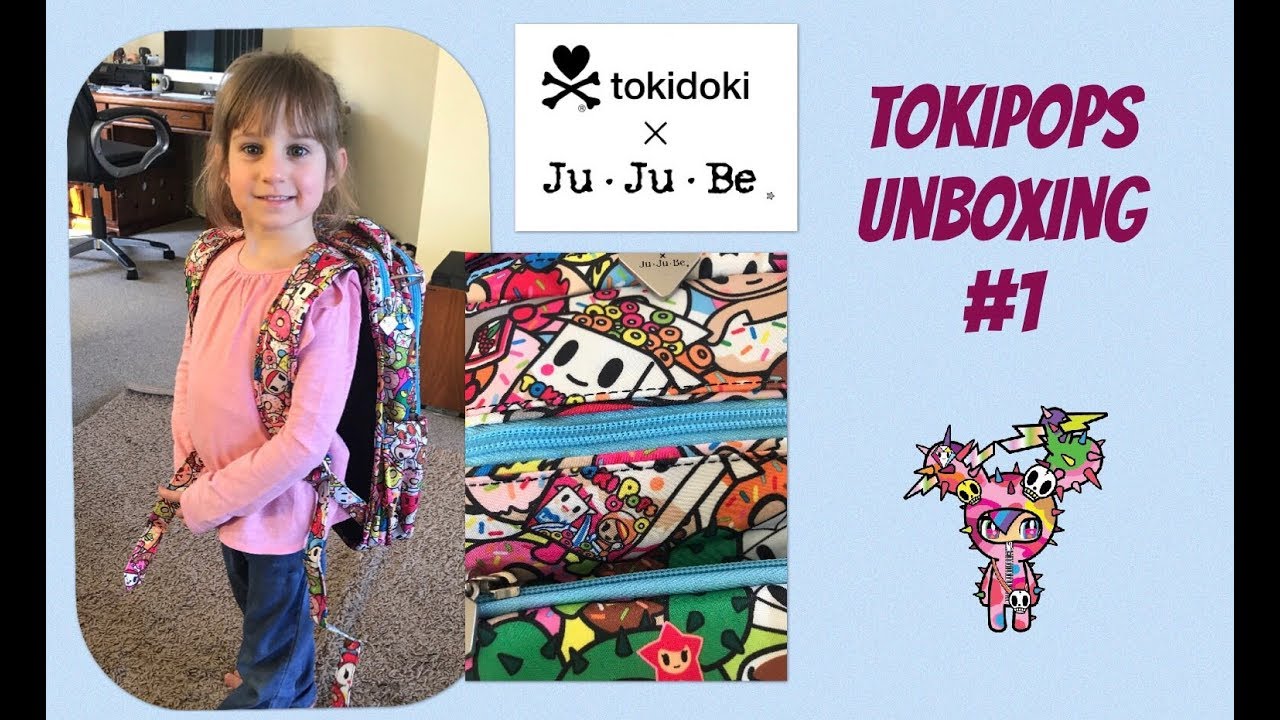 Ju-Ju-Be x Tokidoki : Tokipops Unboxing #1