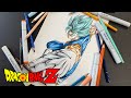 【ドラゴンボール】ベジットを描いてみました‼️