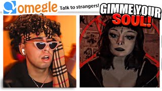 SATANIC GIRL RIZZED ME UP! (OMEGLE)