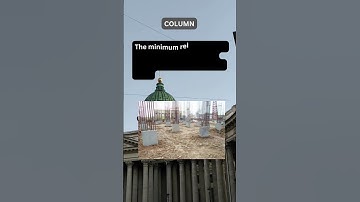 What is the minimum reinforcement of column ? #shorts #civilengineering #construction #civil