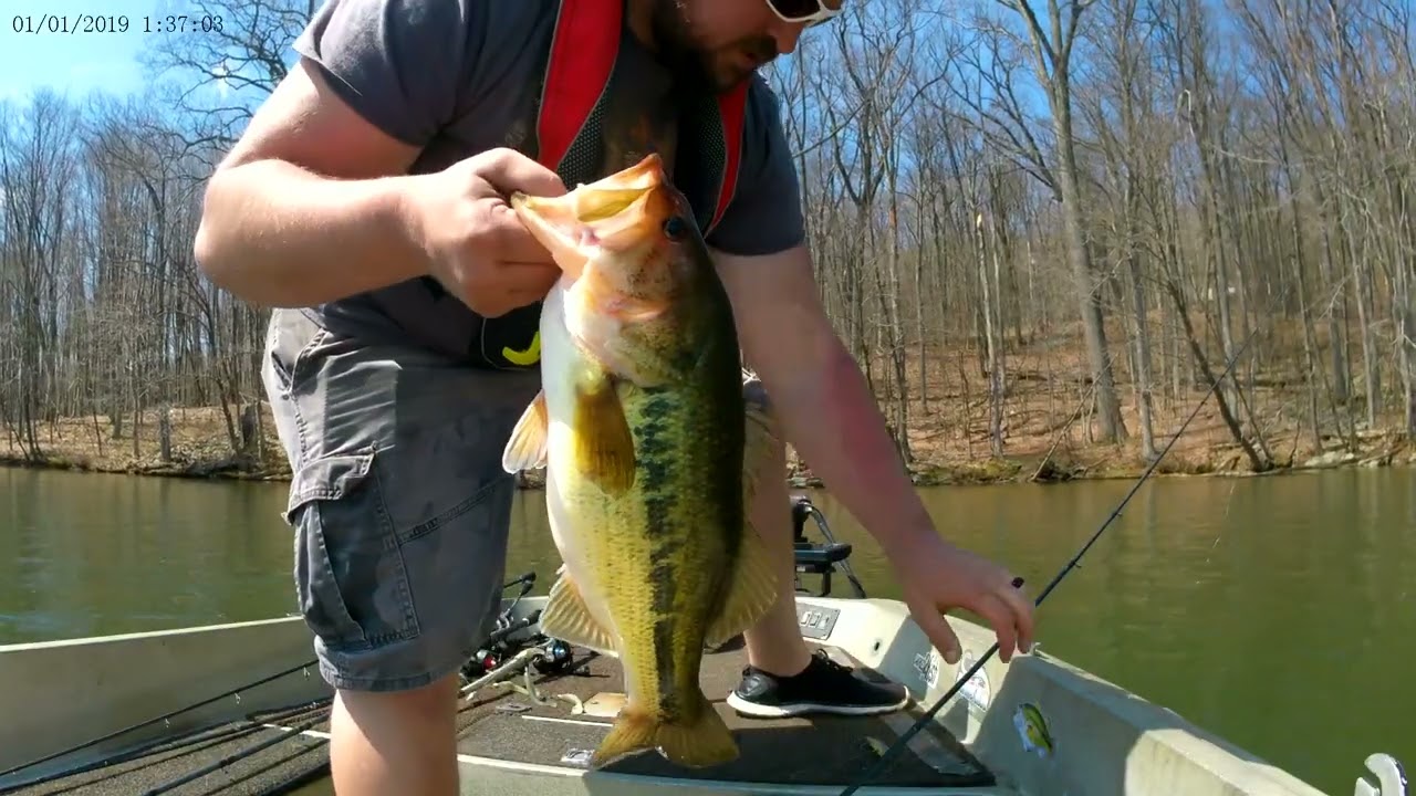 High Point Lake PA Fishing Spring 2024