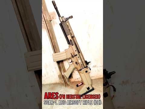 ARES (FN Herstal Licensed) SCAR-L Airsoft AEG Rifle (Dark Earth)