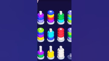 Nut Sort Game | Best Puzzle Game Ever 🔥 | Brain Teaser Gameplay