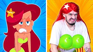 Zig Attacks Sharko With Electric Shock - Zig & Sharko With Zero Budget! | Woa Parody