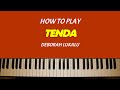 Tenda Piano Lesson Tenda Piano Lesson