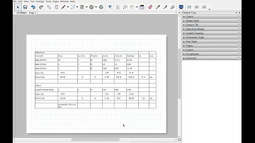 Sketchup lay out การนำเข้าไฟล์ Excel และแก้ไขพร้อง Update