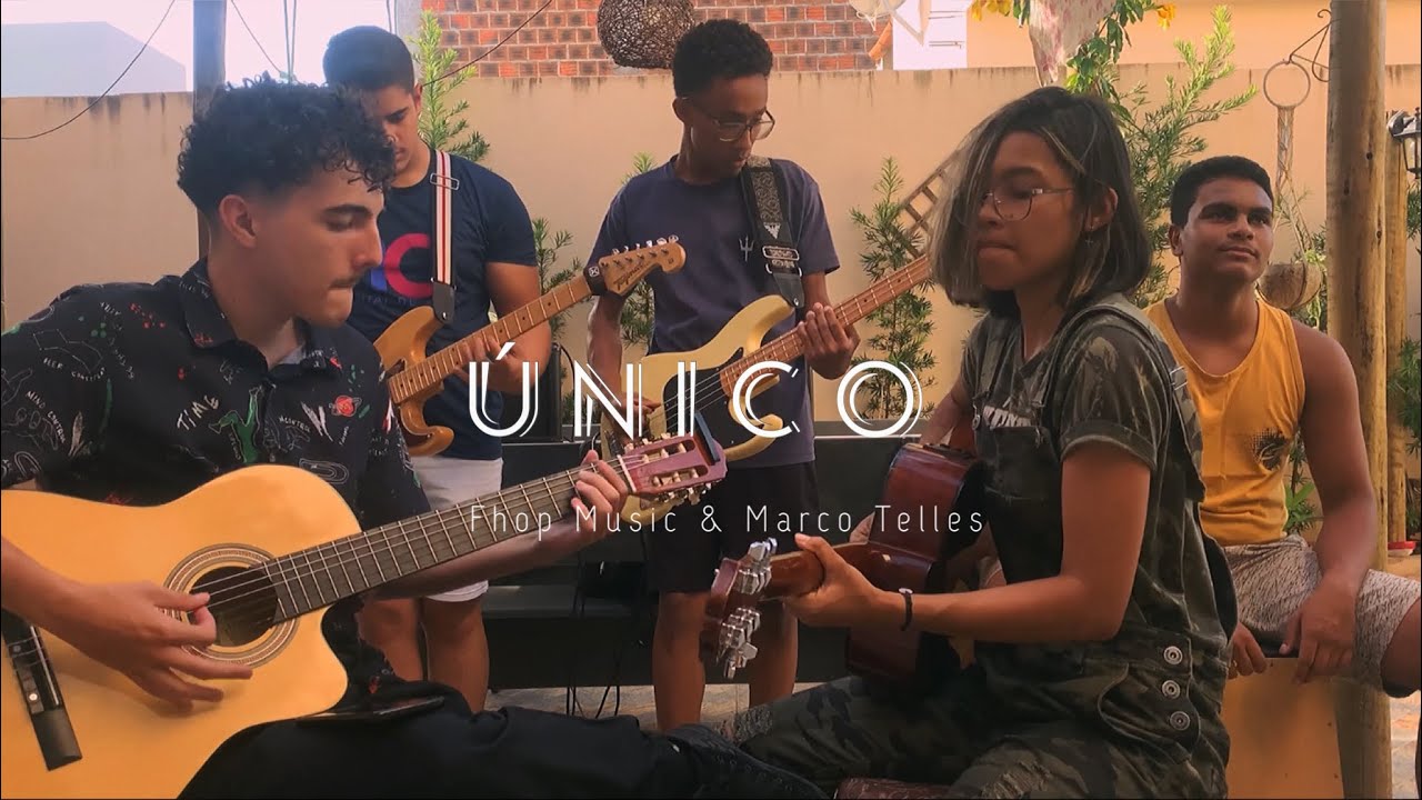 Fhop Music, Marco Telles  ÚNICO (Ao Vivo) [Com Letra + Lyric Video] 