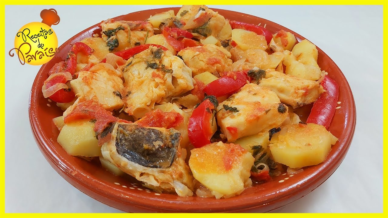 CALDEIRADA DE BACALHAU | 🍎"Receitas do Paraíso"