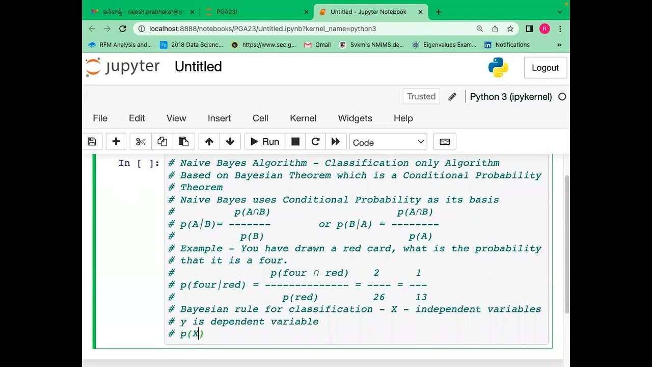Naive Bayes Classification Algorithm Statistics for Data Science ...