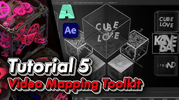 Video Mapping Toolkit from stageloops.com | Tutorial 5 - Branded Cube using Text