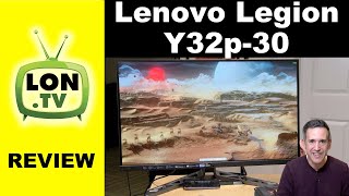 Lenovo&#39;s Huge Legion Y32p-30 Delivers a Lot for $749 - 4k, 144hz Gaming Monitor