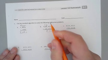 Eureka Math Module 1 Lesson 13 Homework