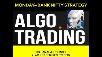 BANK NIFTY STRATEGY  FOR MONDAY WITH BACK TEST RESULT (STOCK MOCK)