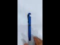Premium Blue Body Openable Ball Pen Smooth Black Blue Ink Writing Elegant Metal Pen for O #shorts