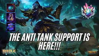 THE ANTI TANK SUPPORT IS HERE!!! - Charon Support Deity Smite 2 Ranked Gameplay