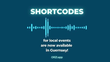 ORZI Shortcodes in Guernsey