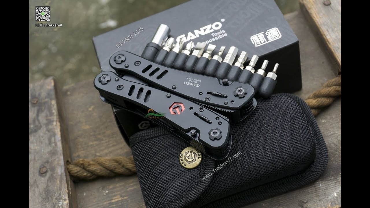 Обзор мультитула Ganzo 302B