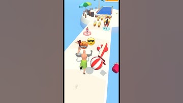 Winter Soldier failed party  (Beach Party Run! All Level Gameplay walkthrough For Android And iOS)