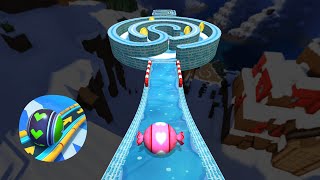 Super Rolling Balls Race 3D Gameplay 💥 Naftrix Gaming Game 154 Android iOS  screenshot 2