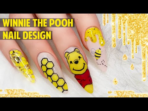 fall#winniethepooh 🍁 🐝 🍯 🛍️Shop Riyasnails.com 🔎 colors #84#151#71 🔎  Winnie the Pooh Stickers 2 🔎 5 pcs Winnie ... | Instagram