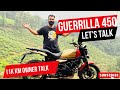 Royal enfield Guerrilla 450 Performances and talk 