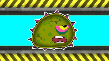 Суровый ЛИЗУН ГЛАЗАСТИК на ВОЕННОЙ БАЗЕ #1! Игра Tales from Space Mutant Blobs Attack