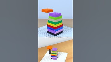 I animated Stack Game in LEGO