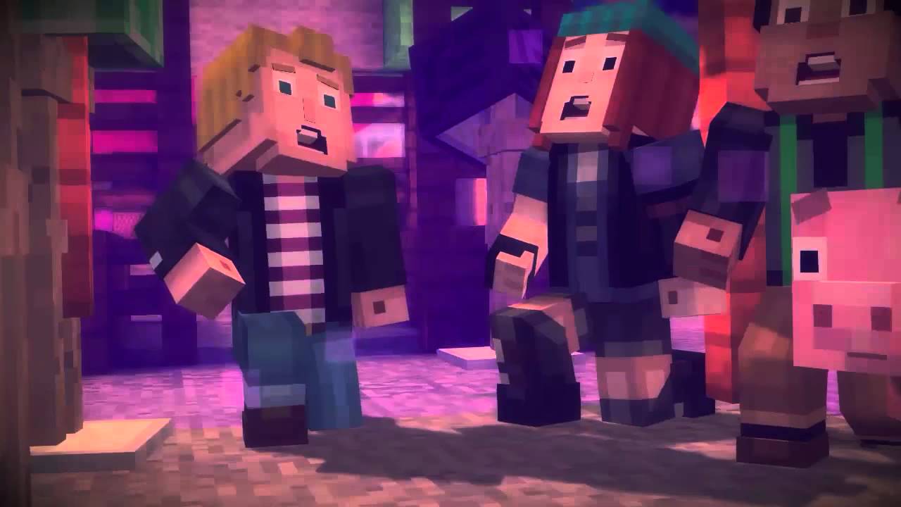 Minecraft Story Mode |Episodio 1 parte 2| Accion Pura - YouTube