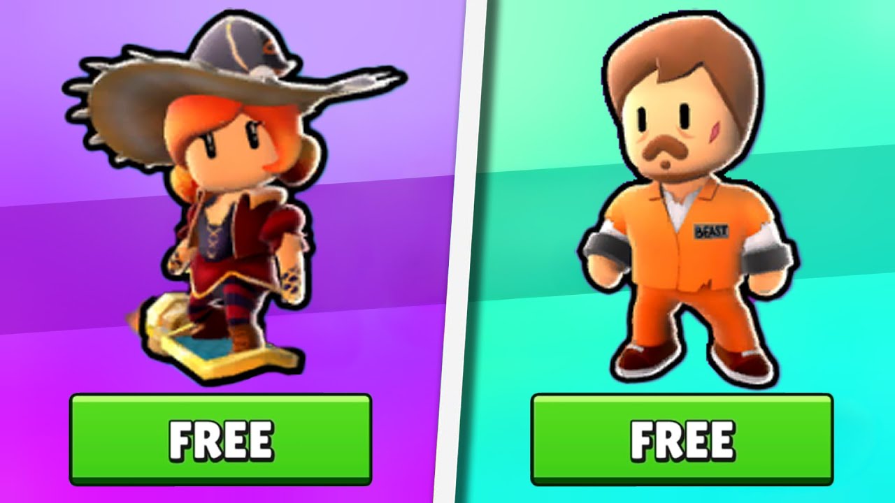 2 SKINURI *GRATIS* in STUMBLE GUYS! *PLUS 1 CUMPARAT* YouTube