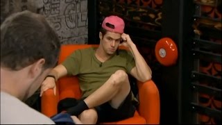 BB16 8/08 10:49pm - Cody & Derrick Talk to a Upset Zach, They Try to Calm Him Down