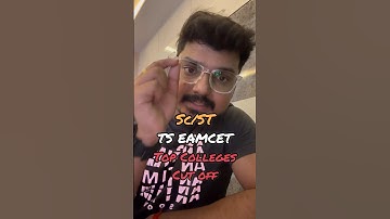 SC/ST cutoff rank for CSE in Top 10 Colleges through TS EAMCET 2023 #eamcet #cse #telangana #shorts