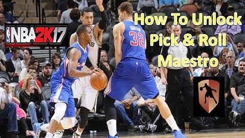 NBA 2K17 Pick & Roll Maestro Badge Tutorial